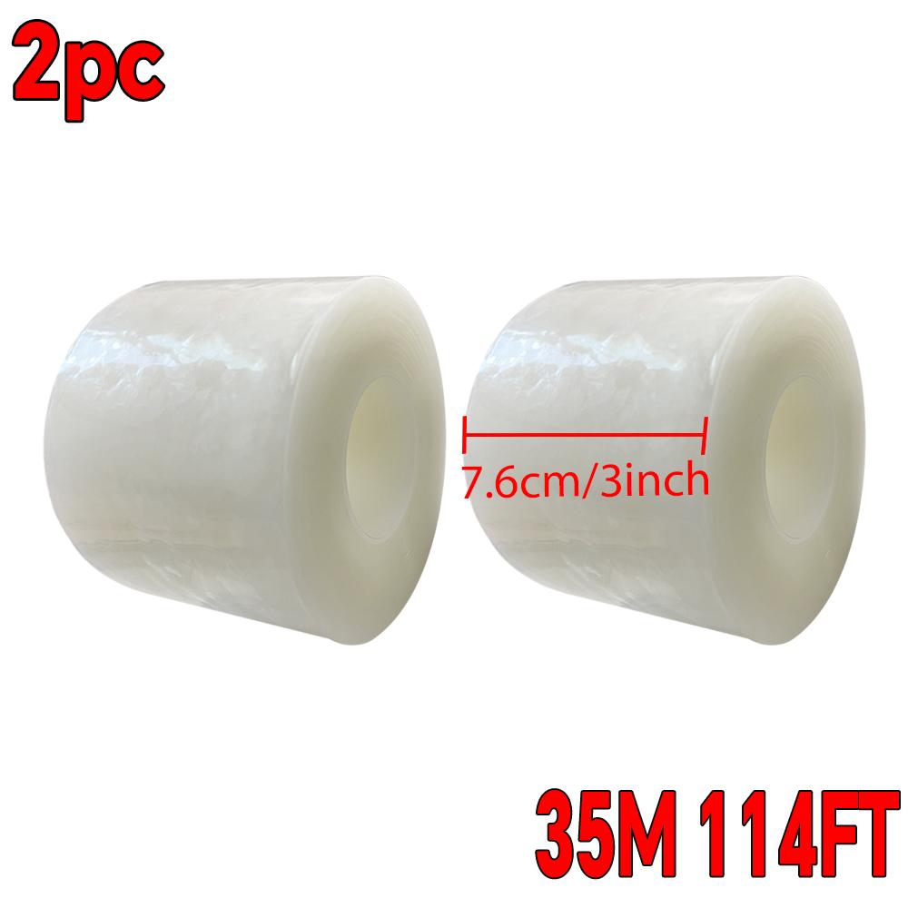 Window Insulation for Winter Weather Sealing Tape Residue Free Clear Window Draft Isolation Sealing Film Tape for Doors Windows