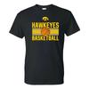 Iowa Hawkeyes Basketball Mesh - Sport T-Shirt in Teamfarben - Schwarz