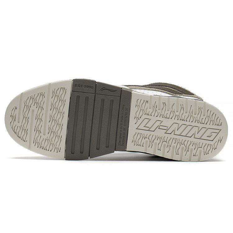 Li Ning Wave Pro Suede, Leather Slip Resistant, Abrasion Resistant, Lightweight Low top Skateboard Shoes Men's AECS059-2