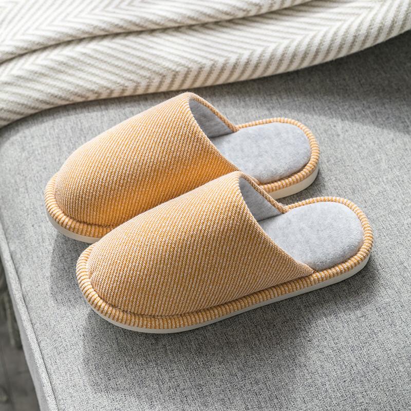 GUOLUOFEI Japanese Style Couple s All-Season Indoor Slippers 40-41