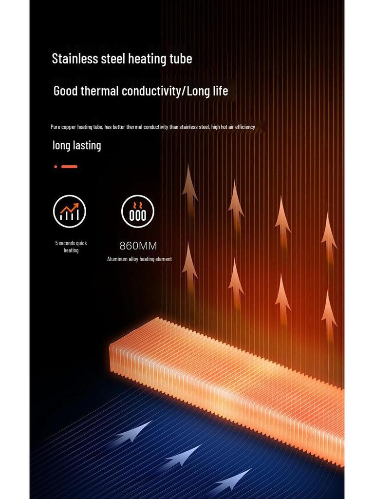 Graphene Intelligent Infrared Heater: Wall & Ceiling-Mounted Electric Radiator for Schools & Commercial Spaces