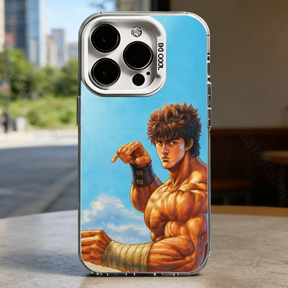 

Чехол для телефона Кулак Северной Звезды для IPhone 17 16 15 14 13 12 11 Pro Max Plus16E X XR XS Max, ударопрочный, с полным покрытием iPhone15PRO
