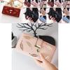 Elegant Fashion Women Purse Wallet Long Card Holder Clutch With Luxurious Crown Design