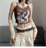 Damen 2023 Schwarzes Gestricktes Schlankmachendes Tanktop Basisschicht