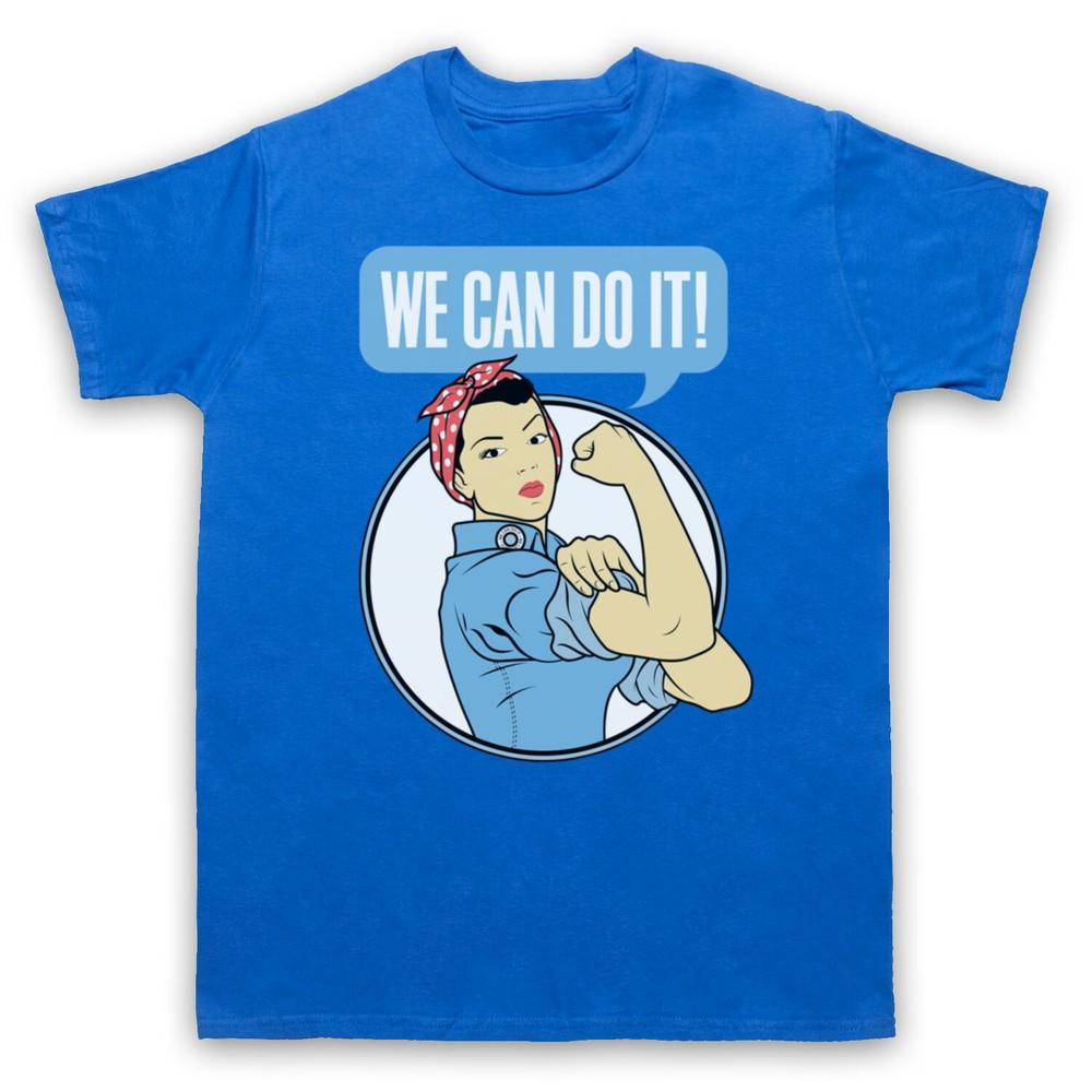 Rosie The Riveter We Can Do It World War 2 Icon Usa Mens And Womens T-Shirt S