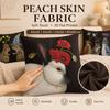 Soft Peach Skin 2D Flat Printed Cushion Cover Ethnic Bird Nordic House Throw Pillow Case For Couch Living Room Home Decor Case