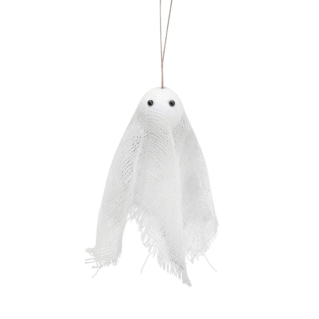 These 3.5 Rustic Cloth Ornaments Add Eerie To Halloween Decor. Perfect For Trees, Mantels, Or Haunted House Parties