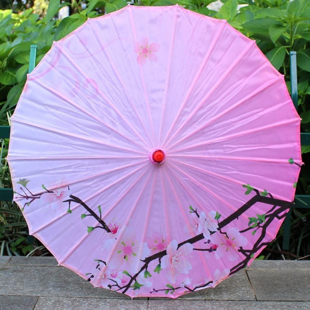 Chinese Antique Style Oiled Paper Umbrella 10 Colors Dance Performance Umbrella  Dance Performance