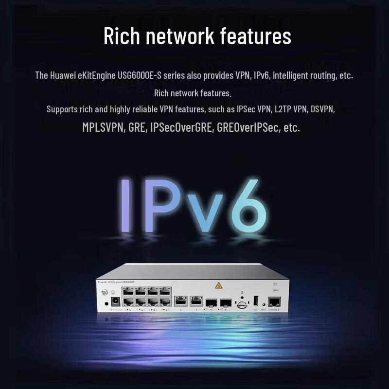 Huawei USG6000E-S15-AC Enterprise Security Firewall