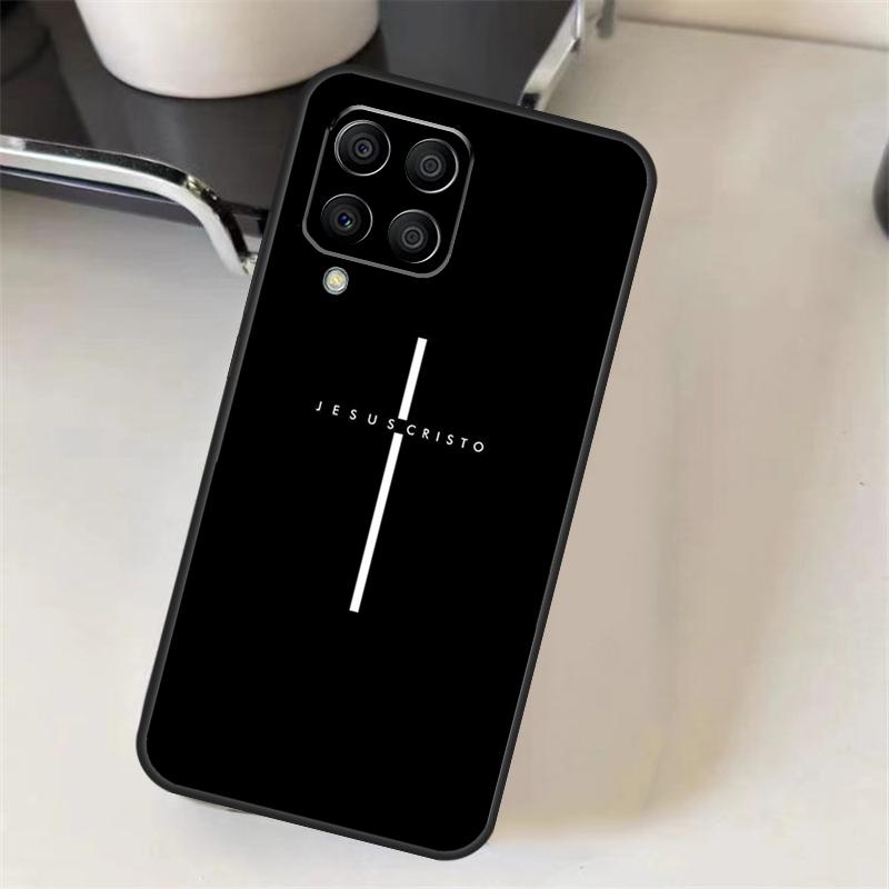 Verse of The Christian Bible Jesus Case For Samsung Galaxy M06 M16 M36 M56 M52 M32 M12 M54 M34 M14 M35 M55 M15 M11 M31 M13 M53