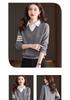 Women’s Chic Two-Piece Style Knit Sweater - Autumn/Winter 2024