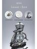 2025 High-End Automatic Glass Tea Set with Magnetic Teapot and Kung Fu Cups