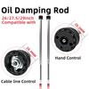 Bicycle Front Fork Repair Parts Easy Installation Aluminum Alloy Oil Stick Damping Rod Bike Accessories