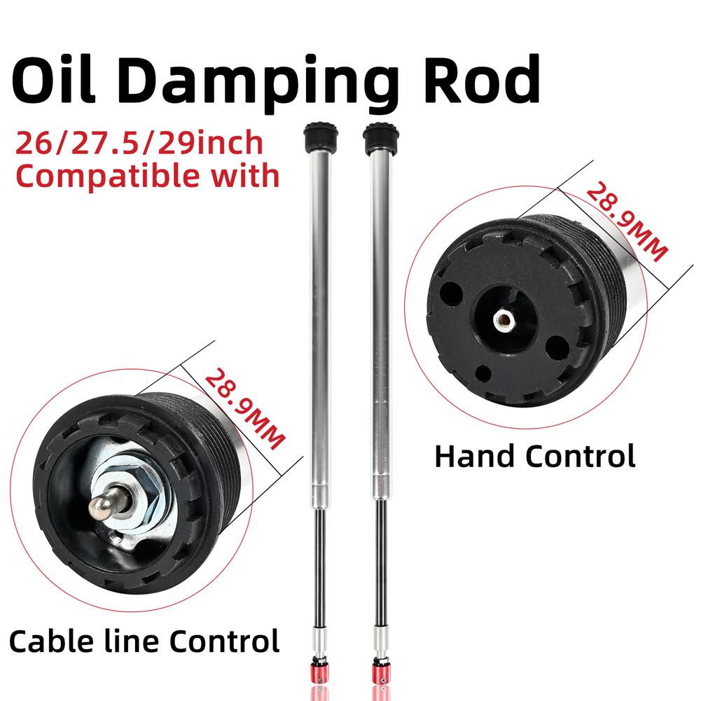 Bicycle Front Fork Repair Parts Easy Installation Aluminum Alloy Oil Stick Damping Rod Bike Accessories