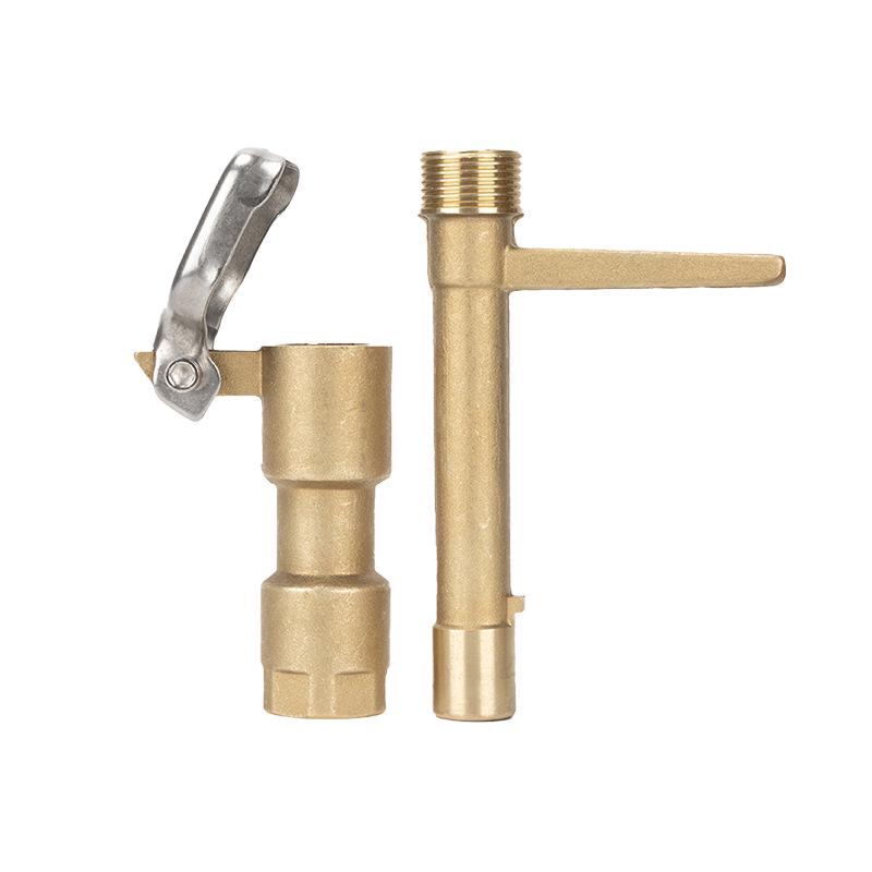 1-Inch Garden Water Intake Connector for Horticulture & Lawn Irrigation