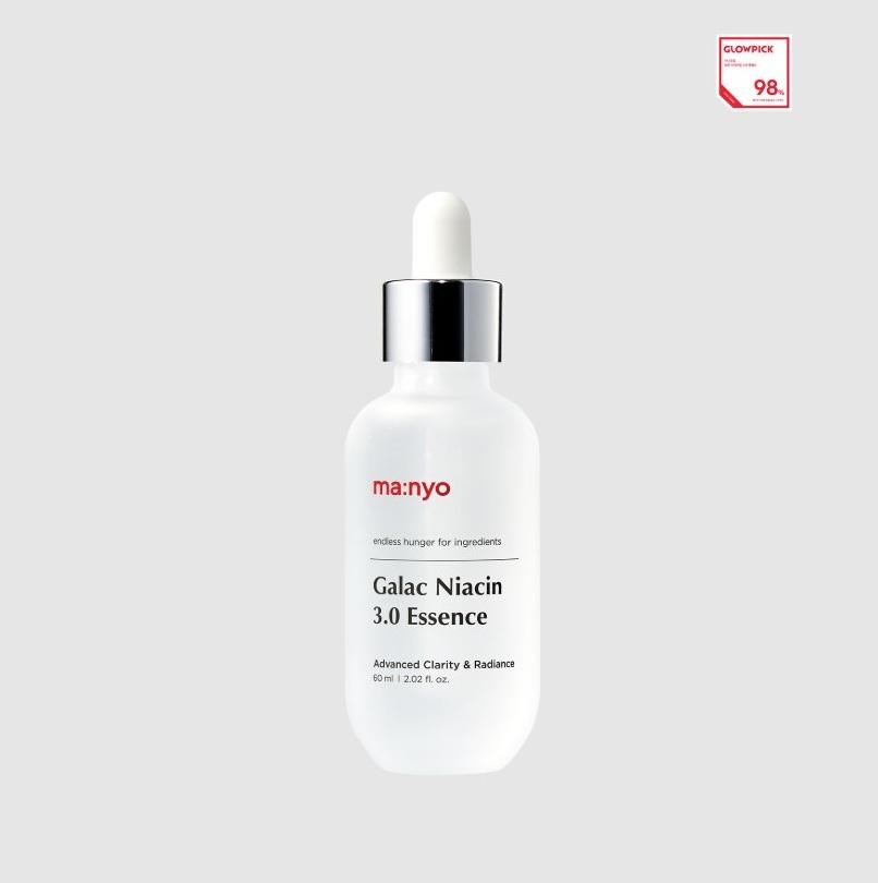 Manyo Galac Niacin 3.0 Эссенция Осветляющая и Корректирующая Пятна Прозрачная Отбеливающая Сыворотка 60 мл