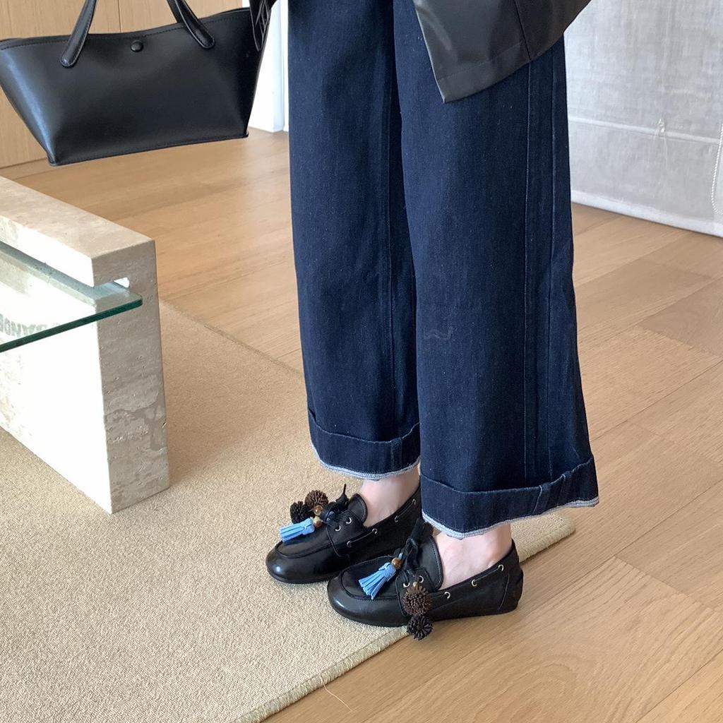 MARCO&JOYCE Women's Autumn Loafers - Fashionable Soft Sole One-Step Shoes