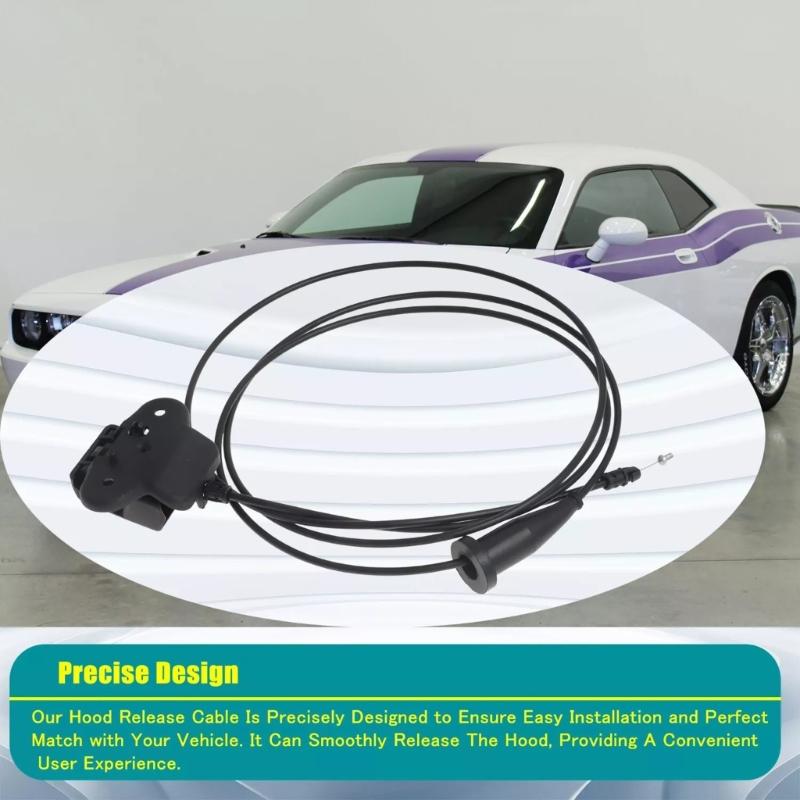 Long Lasting Hood Lock Release Cable for 300 5.7L 6.1L 2.7L 3.5L 05065522AE Vehicles Ensuring Long Lasting Performances