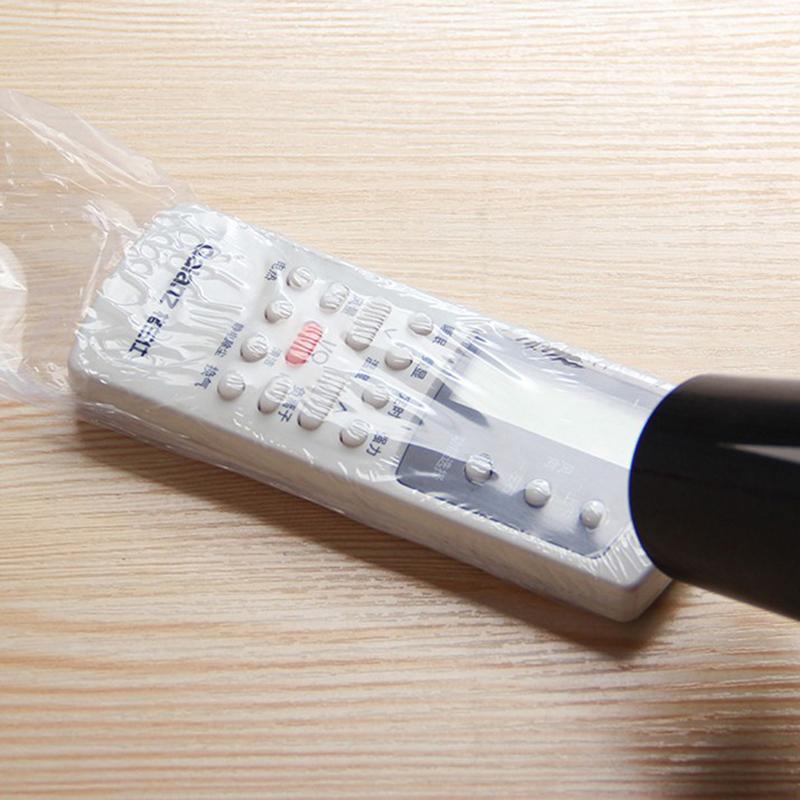 10Pcs Transparent Shrink Film Bag Anti-Dust Protective Case Cover For Tv Air Conditioner Remote Control Shrink Plastic Sheets