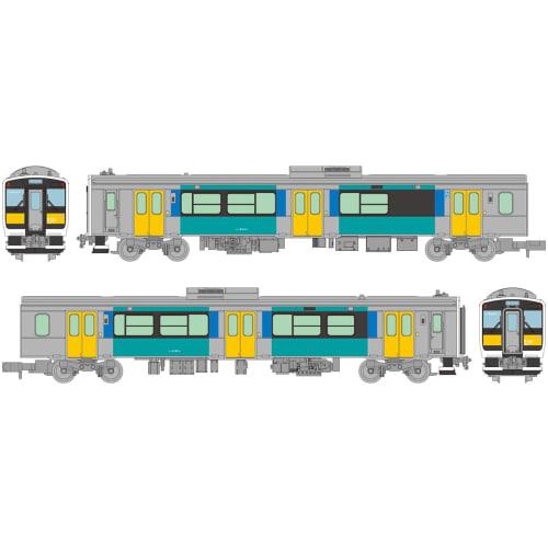 TOMYTEC Railway Collection, JR Kiha E131 & E132 Series, Suigun Line, 2-Car Set, Diorama Supplies, 336358