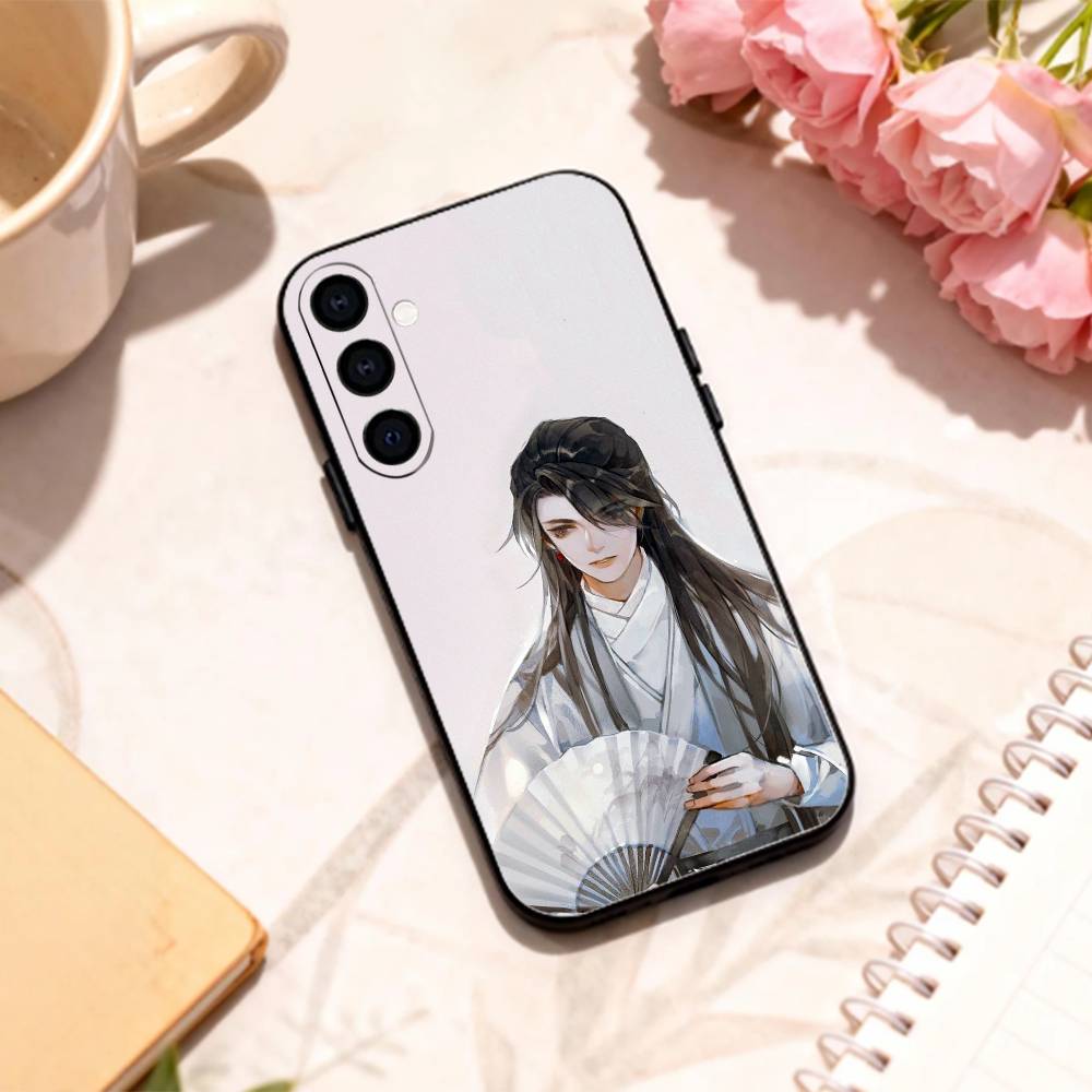 

Elegant Q-Qiang J-Jin J-Jiu phone Case For Samsung Galaxy A73,A72,A71,A70,A53,A52,A51,Others Soft Black Shell Samsung a13 5g