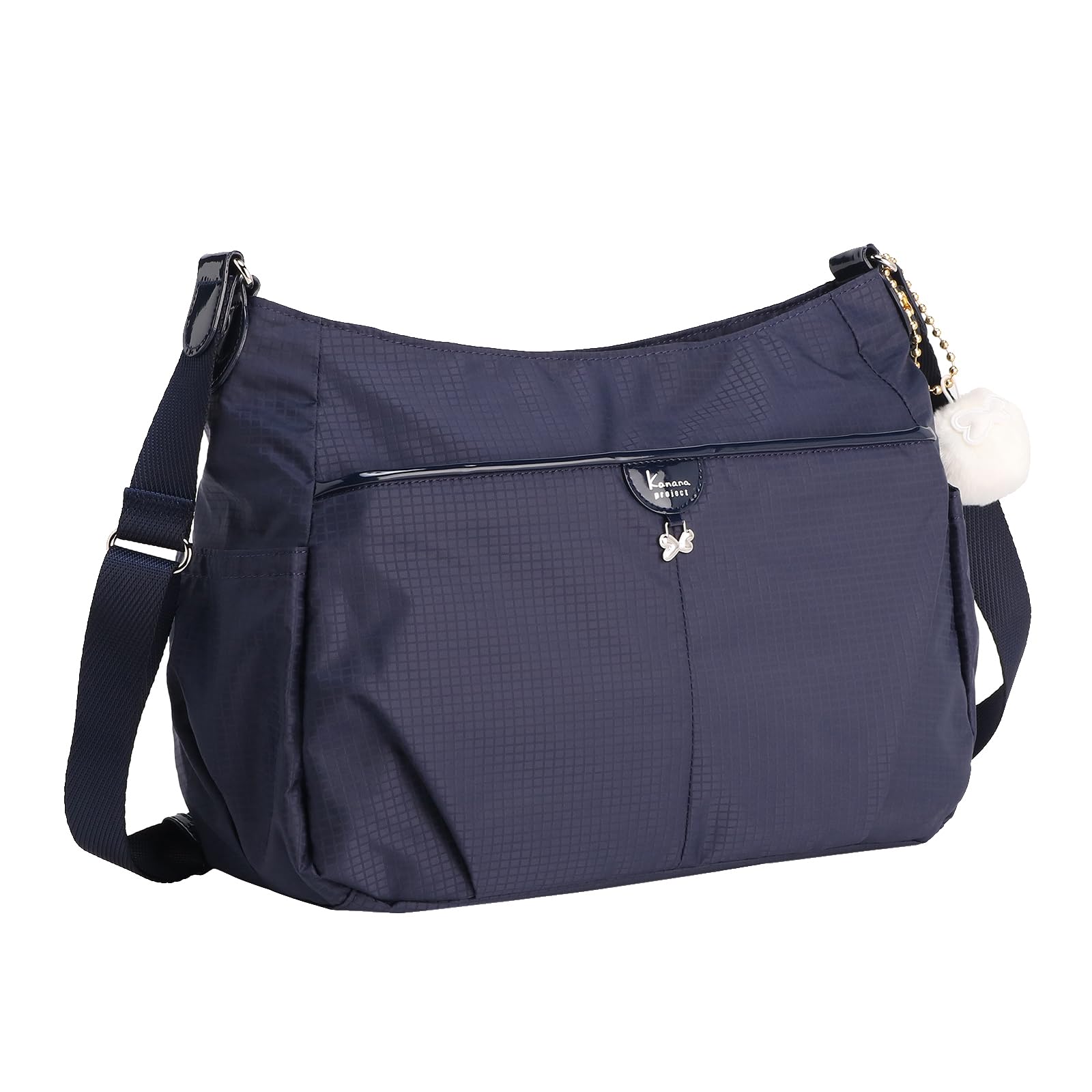 

Project Shoulder Bag Sheri Lightweight Bottle Holder Setup Function Navy [Kanana Collection] No.17944 Women s