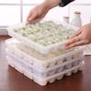 Dumpling Frozen Box Case Refrigerator Storage Organizer Food Crisper Container