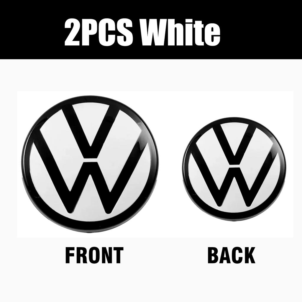 For VOLKSWAGEN VW Car Front Rear Emblem Cover Trunk Lid Logo Decor For Volkswagen VW MK6 7 MK7 7.5 Variant Polo PASSAT CC GOLF6