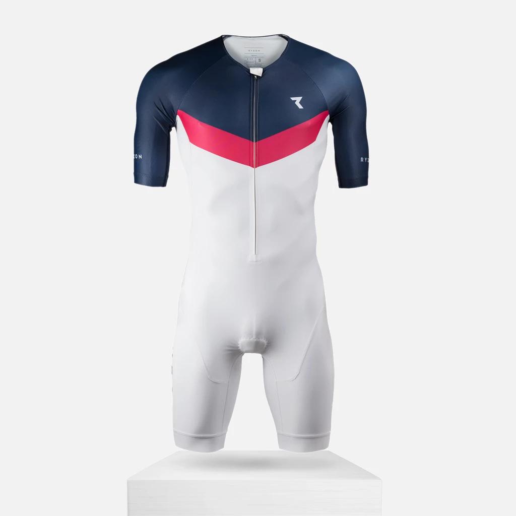 

Triathlon Riding Suit Onesie Tight-fitting, Outdoor Mountain Bike Road Bike Riding Breathable 2026 XS