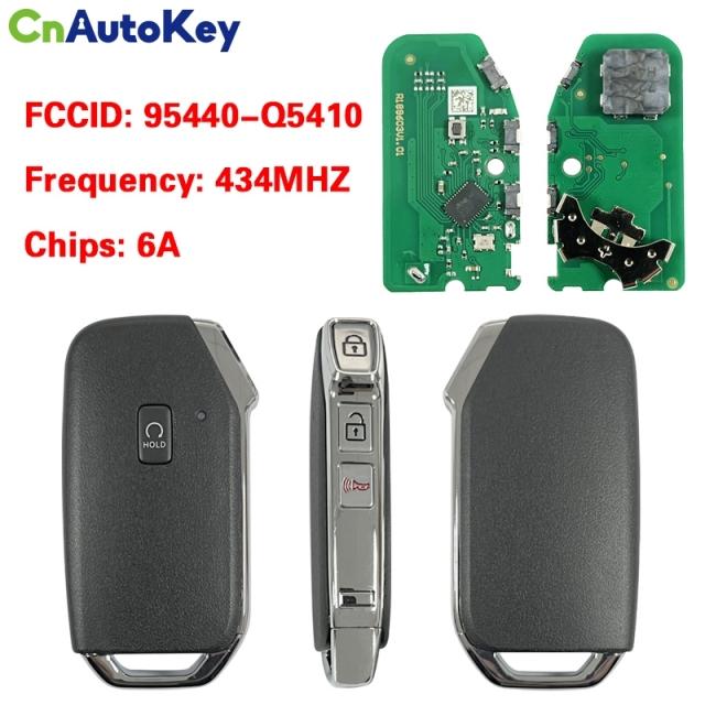 PN 95440-Q5410 Q5000 Q5010 Q5200 Q5400 Q5510 Q5700 Q5710 Q7000 Q5900 Q6000 For KIA Seltos Smart Car Key Remote 433MHz 6A Chip