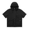 Utility Short Sleeve Jacket Black By Bbc Earth