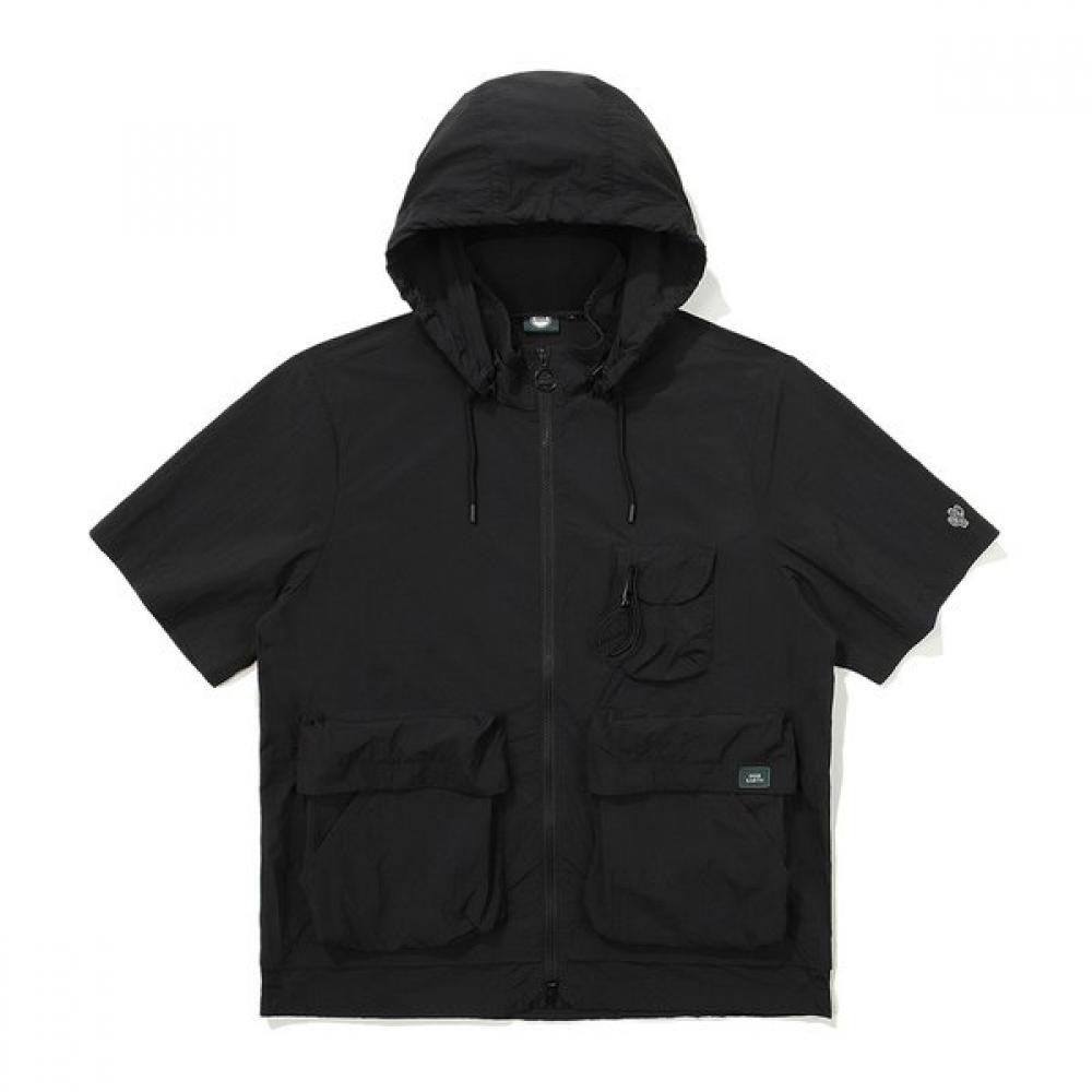 Utility Short Sleeve Jacket Black By Bbc Earth 085