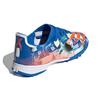 X GHOSTED Mesh Breathable Low Top Kids' Soccer Shoes Blue White Kids' FW5838
