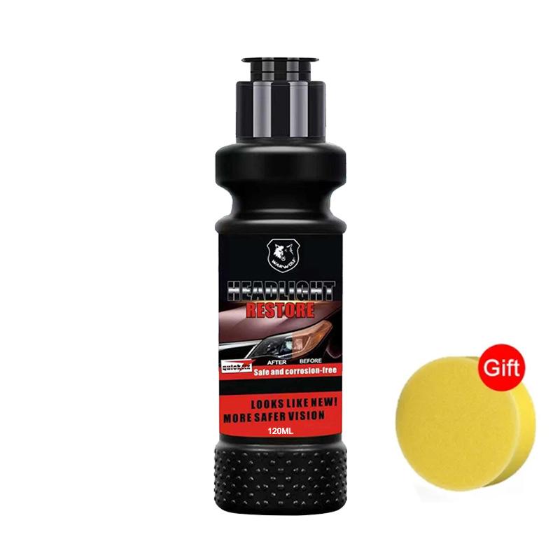 Poliersets zur Restaurierung von Autoscheinwerfern, Scheinwerfer-Kratzer-Entferner, Reparatur-Reinigungspaste, entfernt Oxidation, Scheinwerfer-Polierflüssigkeit