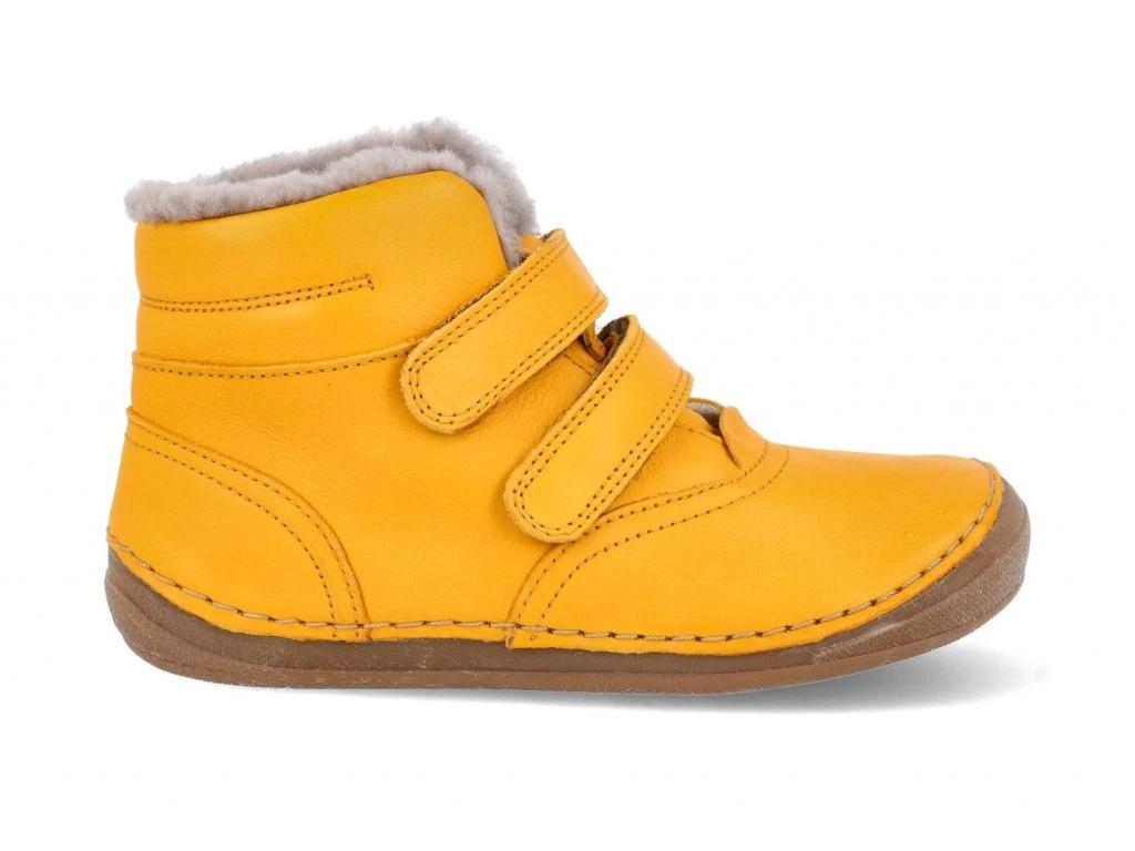 Froddo children`s winter boots yellow warm