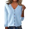 Women Casual Long Sleeve Knit Cardigan Loose Fit Fashion Top Jacket