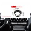 Car Engine Start Stop Button Frame Circle For Mercedes Benz W205 W253 W447 W156 W222 W176 W117 Auto Dashboard Trim Ring Bezel
