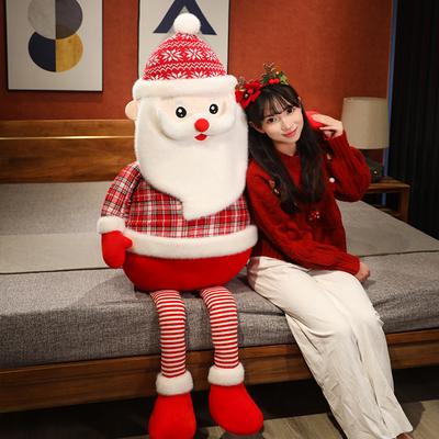 Riesige Anzahl Weihnachtsmann Puppe Puppe Niedliche Stoffpuppe Plüschtier Junge und Mädchen Weihnachtsgeschenk