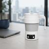 Foldable Folding Kettle Touch Control Travel Water Boiler Keep Warm Electric Kettle  Outdoor