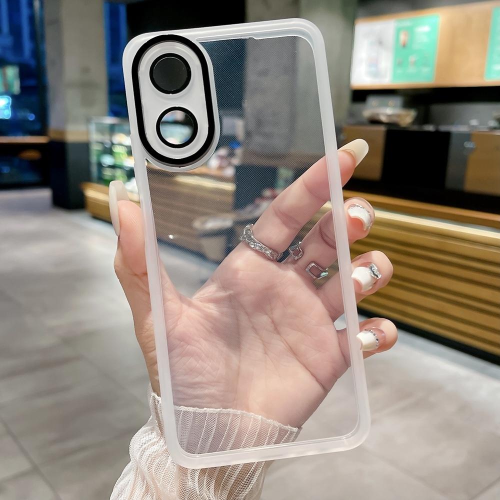 

Case for OPPO A57S A78 A17 A96 A16 A15 A77 5G A53 A5 A9 A52 A72 A92 With Camera Lens Protector Transparent Cover Carcasa OPPO Reno 8T 5G