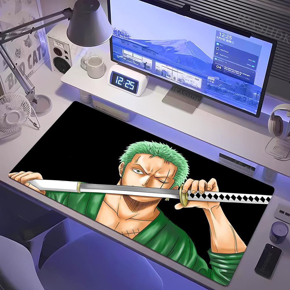 One Piece Gaming Mouse Pad Anime Gamer Keyboard Mouse Mat Speed XXL Rubber 900x400x2mm Cartoon Big Motbook Computer PC Mousepad