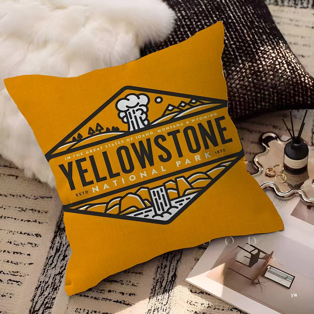 Yellowstone Dutton Ranch Pillow Cover For Bedroom Room And Living Room Sofa Decorative Cushion Cover