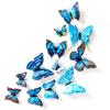 3D Butterfly Decorative Sticker with Adhesive - Perfect for Walls, Weddings, and Fridge Magnets.