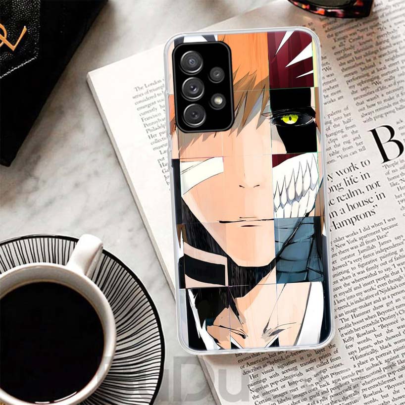 Bleach Japanese Anime Phone Case For Samsung Galaxy A15 A14 A54 A13 A53 A12 A52S A55 A22 A23 A24 A32 A33 A34 A25 A35 A03S A04S A