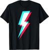Lightning Symbol Power Electricity Bolt Graphic T-Shirt
