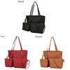 Large Capacity Purse For Women With Magnetic Closure And Soft Pu Material For Daily Use