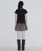 SETSETSET Rose Jacquard Scarf Blouse Black