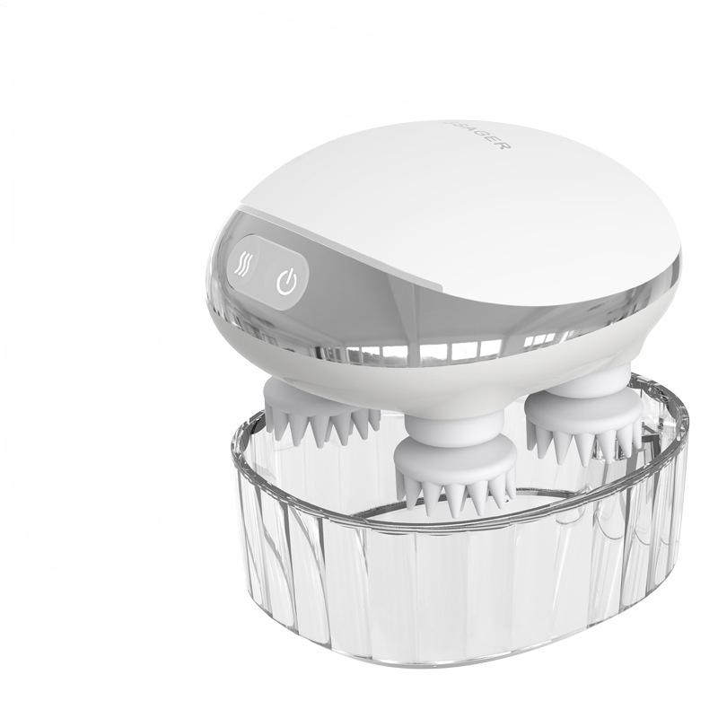 Home Electric Head Massager Rechargeable Waterproof Vibration Kneading Smart Mini Multi-functional Scalp Massager