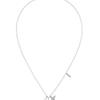 Tatiana Nacre Flower Heart Necklace_NZ1139 (2colors)