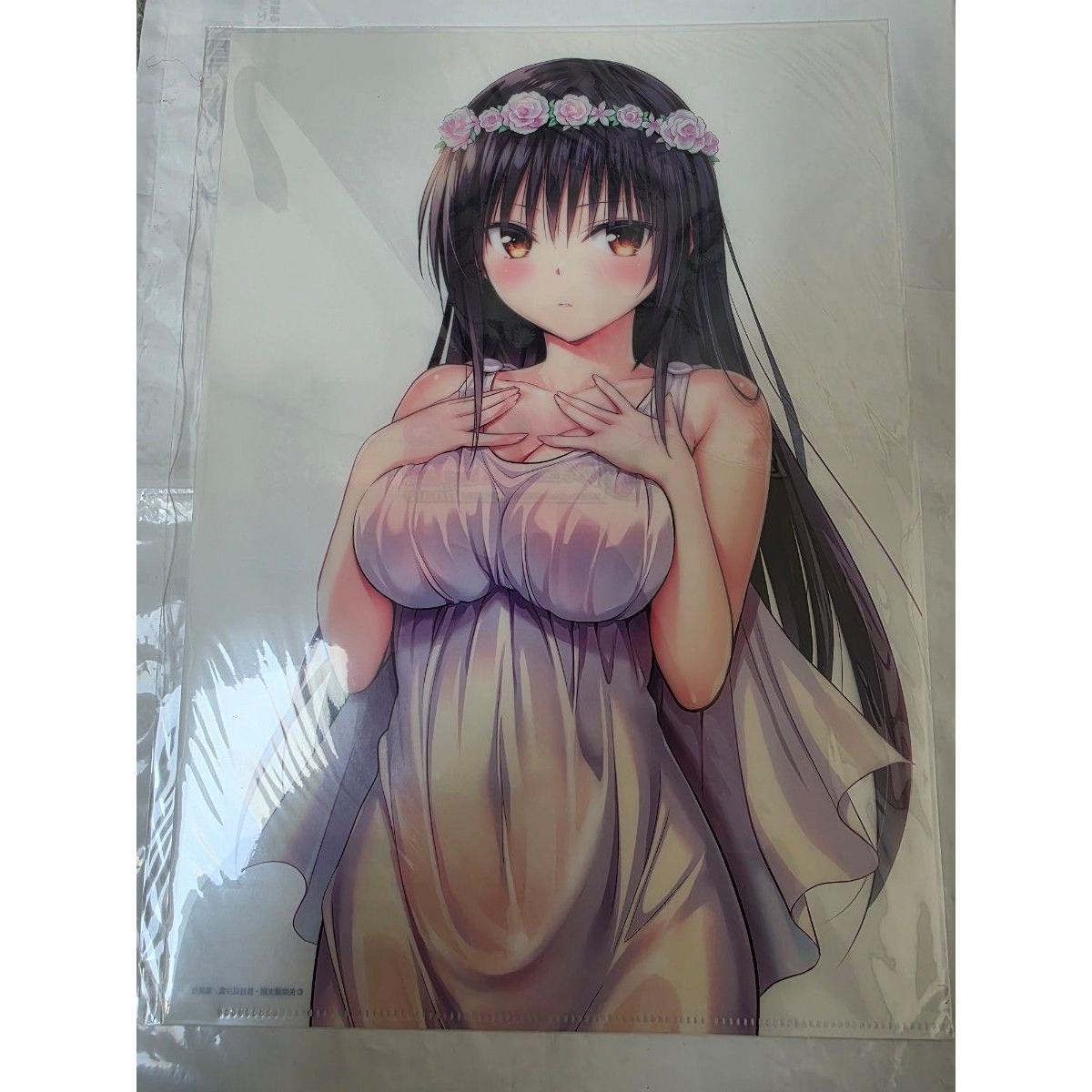 Used ToLOVE-ru Original Art Exhibition Clear File Yui Kotegawa
